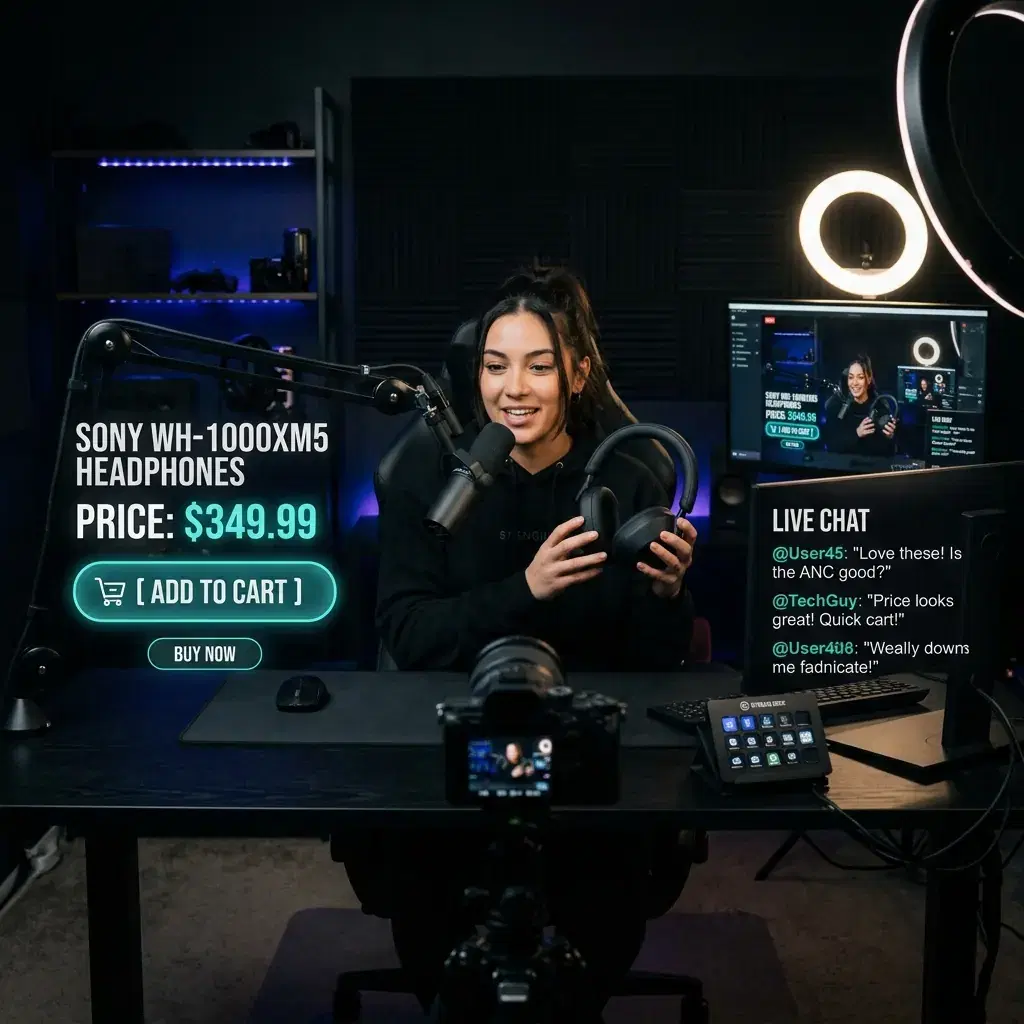 Live Commerce Creator